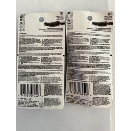 Maybelline New York 2 Pack Maybelline Green Edition Mega Mousse Mascara
