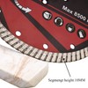Casaverde 7" Diamond Granite Blade Turbo Blades Cutting for Granite