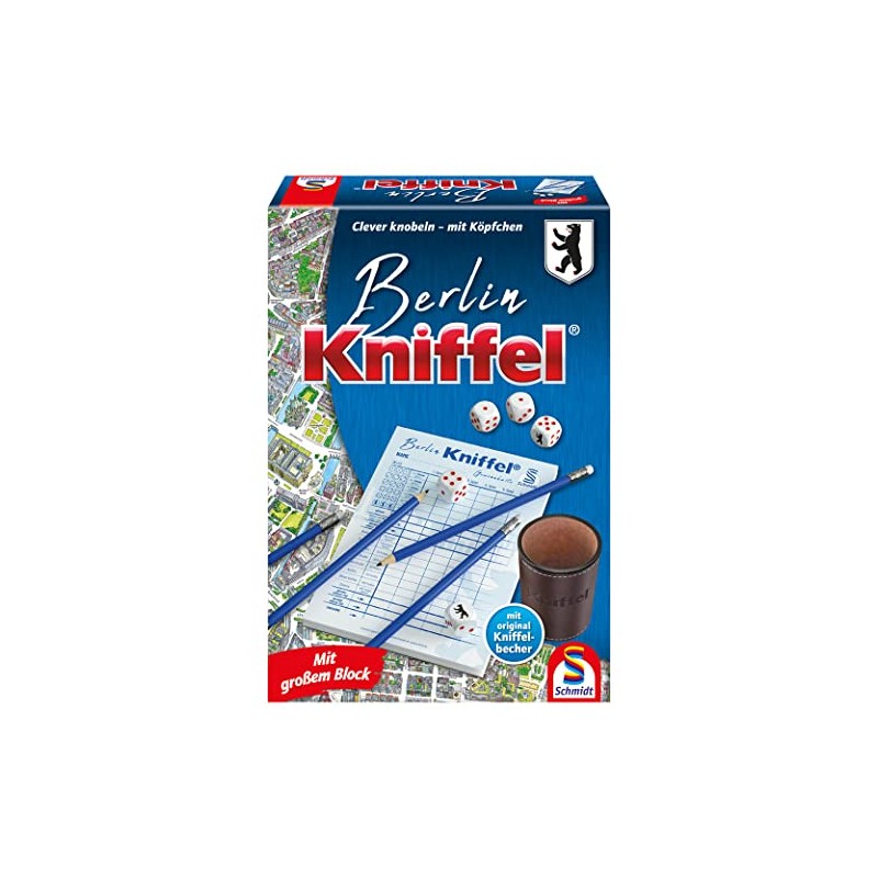 Schmidt Spiele 49419 – Kniffel Berlin Special Edition