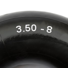NANDEYIBI Inner Tube 3.50-8 Wheelbarrow 350-8 8 Inch Wheel Barrow Bent Valve Tyre 3.50-8