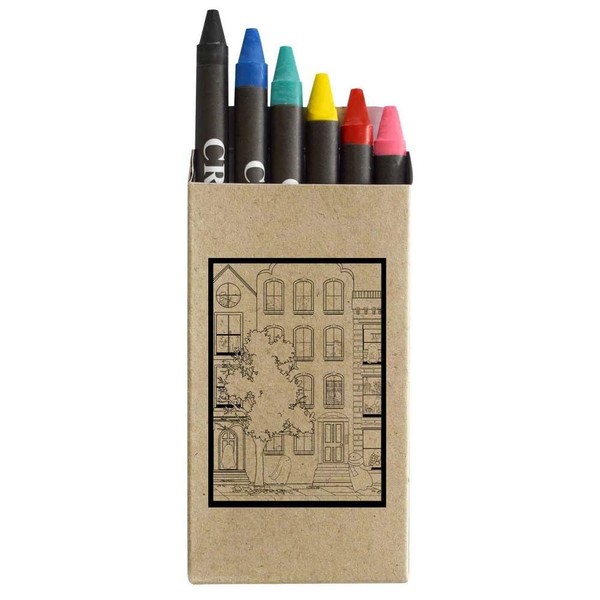 Azeeda 'Ghost Town' Coloured Crayon Set (CY00033860)