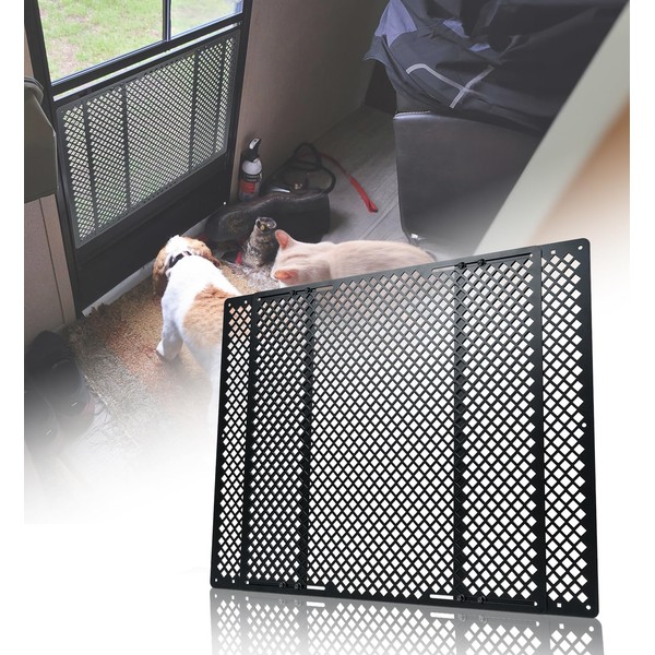 Altyostar RV Screen Door Protector for Dogs, Adjustable RV Screen