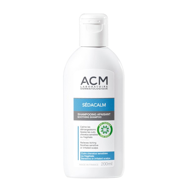 ACM Sedacalm shampoo calmante para cuero cabelludo sensible 200ml.