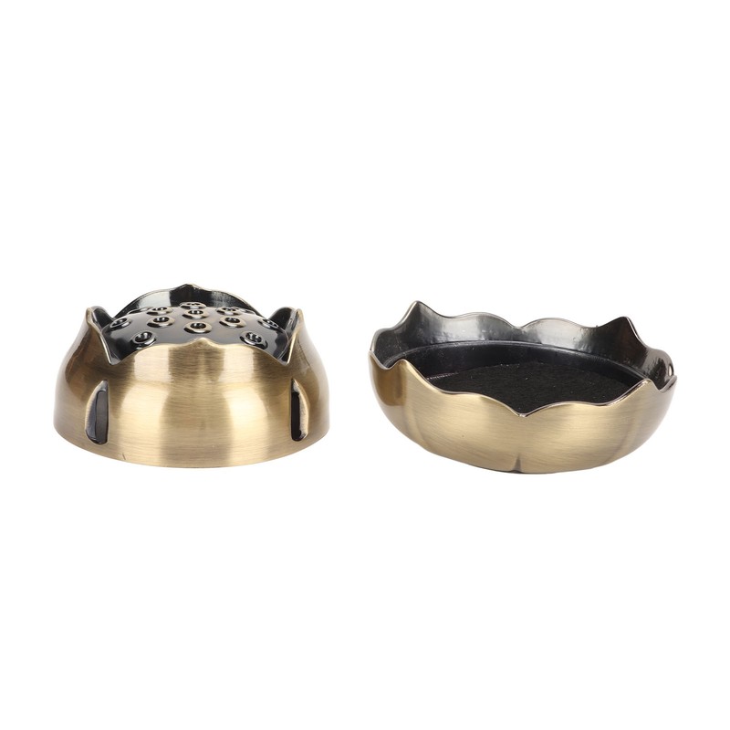 Incense Burner Antique Exquisite Metal Incense Burner Holder for Incense