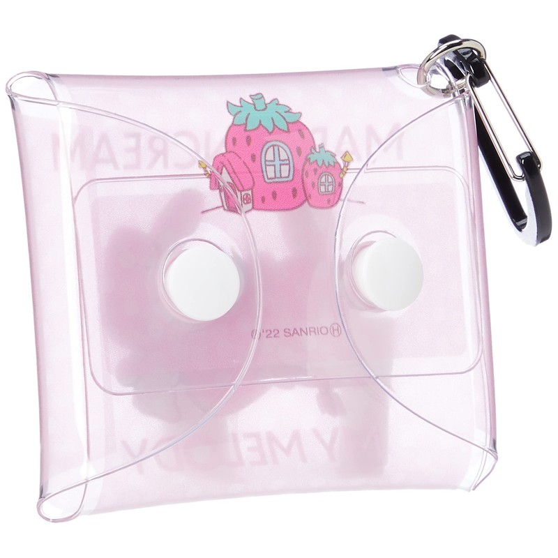 Clear Multi Case Strawberry House Sanrio Characters, Pink (SRIC-008)