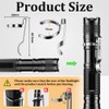 UNICRAFTALE Flashlights Clip 420 Stainless Steel Flashlights Pen Clip 18