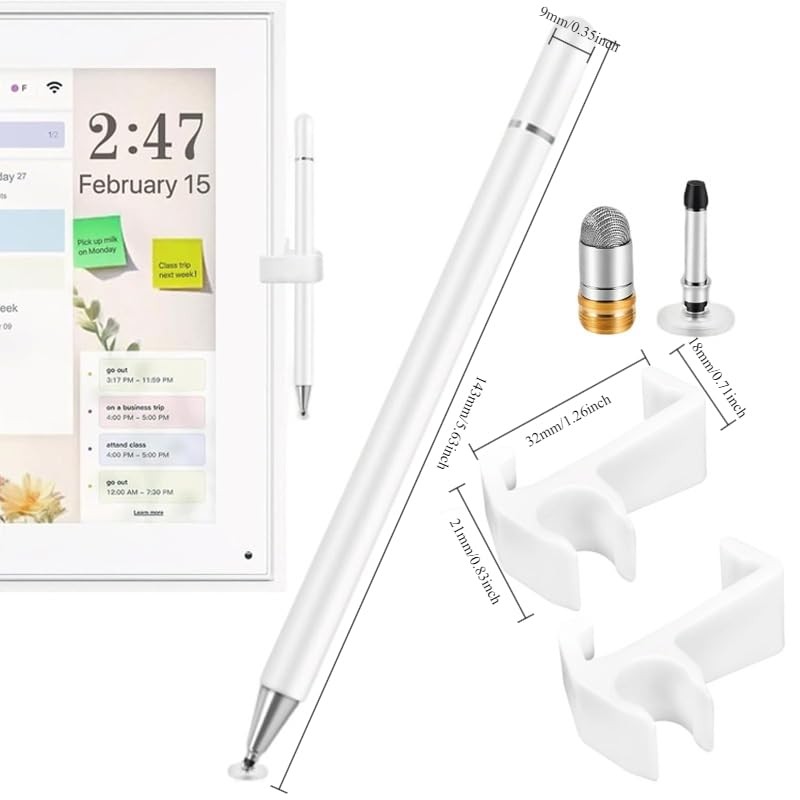 Dual Tip Stylus Pen for Skylight 15 inch Calendar -