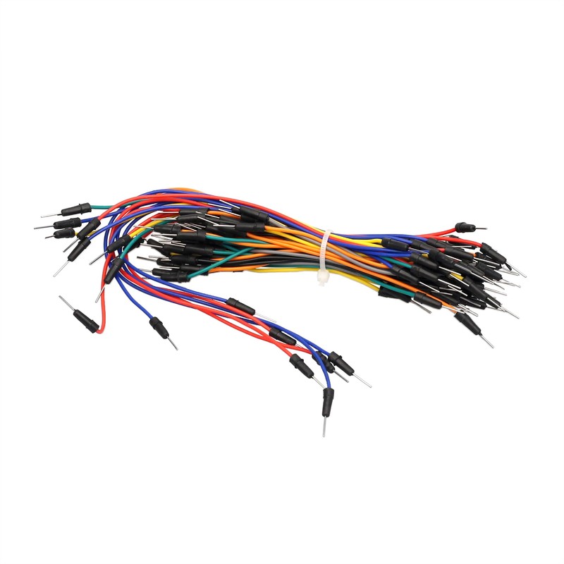 130 Pcs Solderless Flexible Breadboard Jumper Wires Compatible with Arduino,