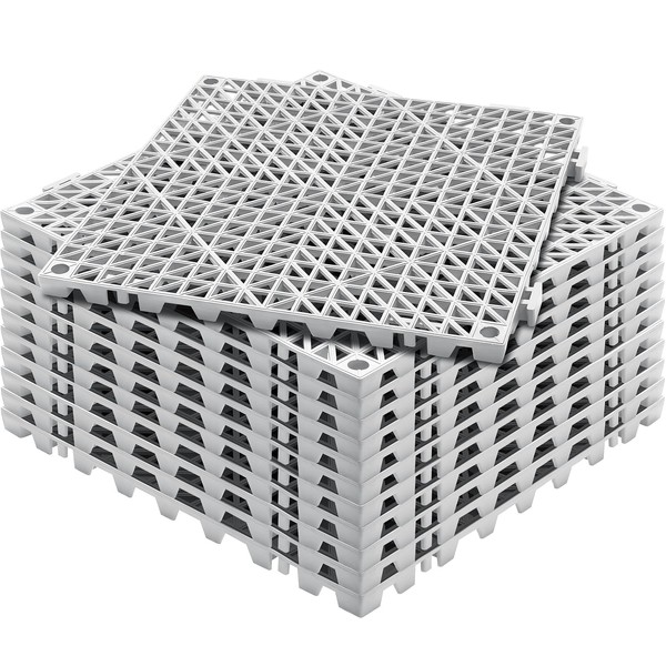 VEVOR Modular Interlocking Cushion, 12 Pack 12" x 12" Splicing