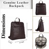 VILENCA HOLLAND Genuine Leather Backpack for Women - 12.5 Inch