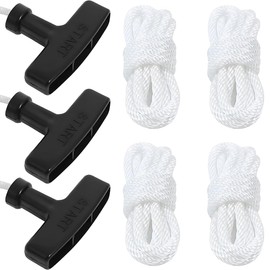 Qiuwanzia 4mm Recoil Starter Pull Cord Rope for GX160 GX200 GX240 GX270 120cc 160cc 159cc 163cc 196cc 200cc Small Engine for Stihl for Poulan Lawn Mower Chainsaw Edger Generator Mini Bike