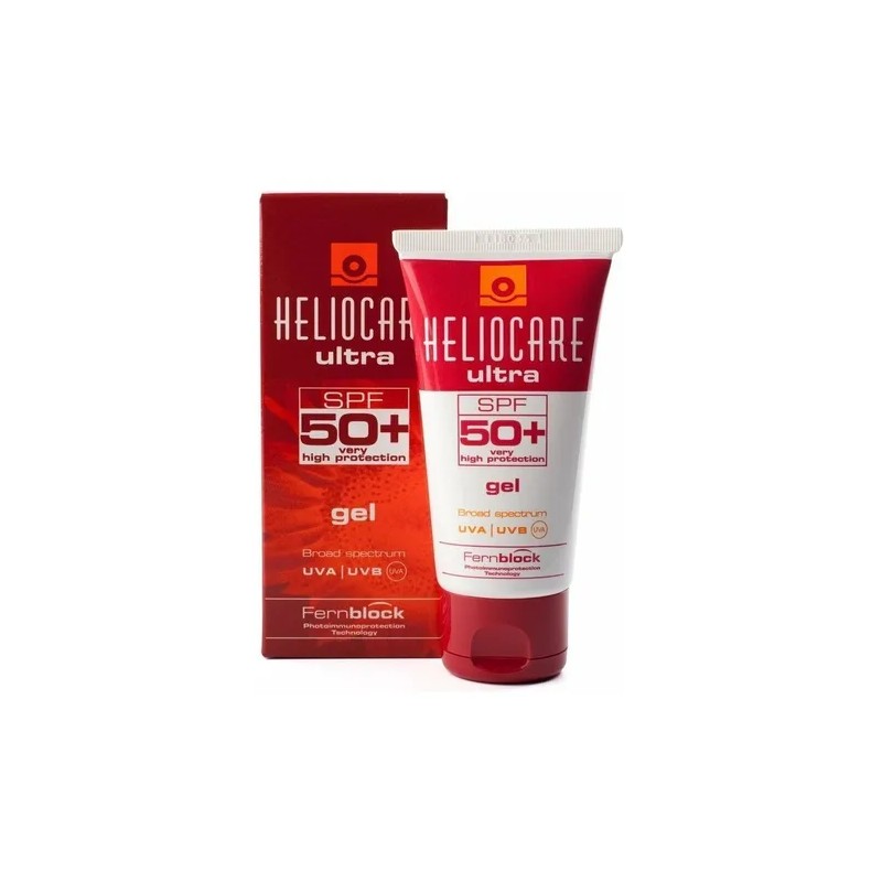 Protector Solar Gel Heliocare Ultra FPS 50 Rostro Libre Aceite