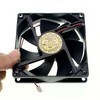 for YATE Loon D90BH-12 Cooling Fan DC12V 0.27A Size:90X90X25MM 3600RPM