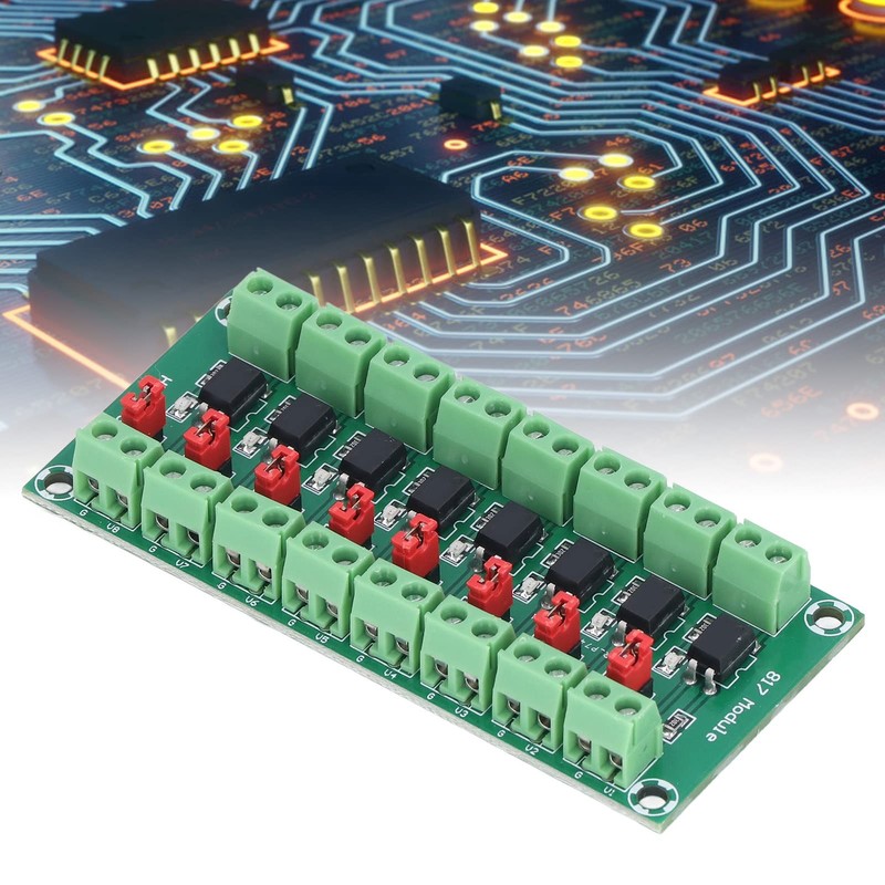 Optocoupler Isolation Board Opto Isolator Module 8 Channel Driver Photoelectric