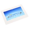 7 Inch White Digital Photo Frame HD Multifunctional Electronic Album
