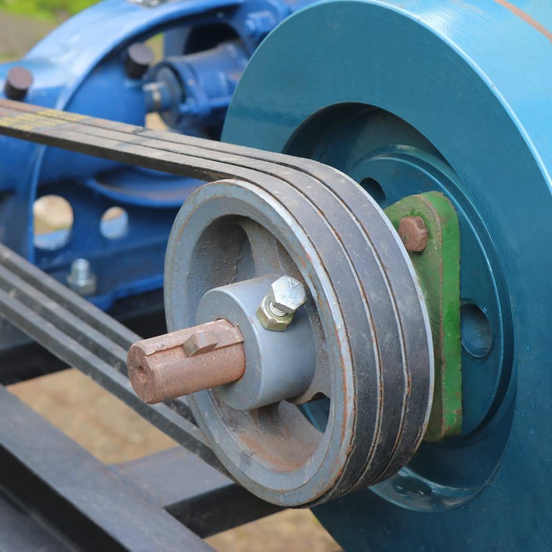 sourcing map SPA1200 V-Belt Drive Belt 1200 mm Pitch Length