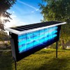 Powerful Large Solar Bug Zapper Outdoor for 4000 sq.ft, Rechargeable