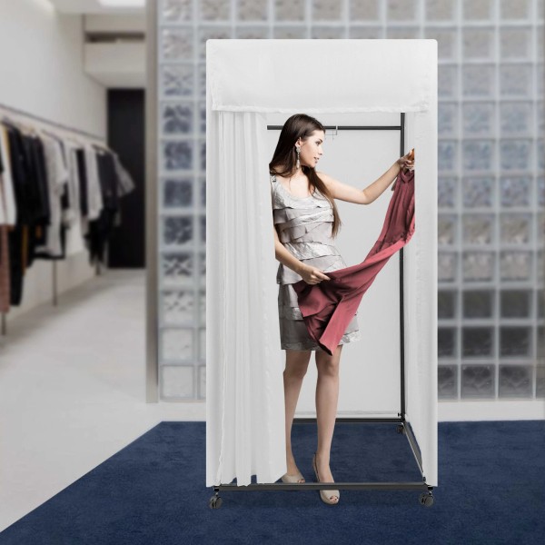 Unbranded Fitting Room, Portable Dressing Room, Movable Fitting Room