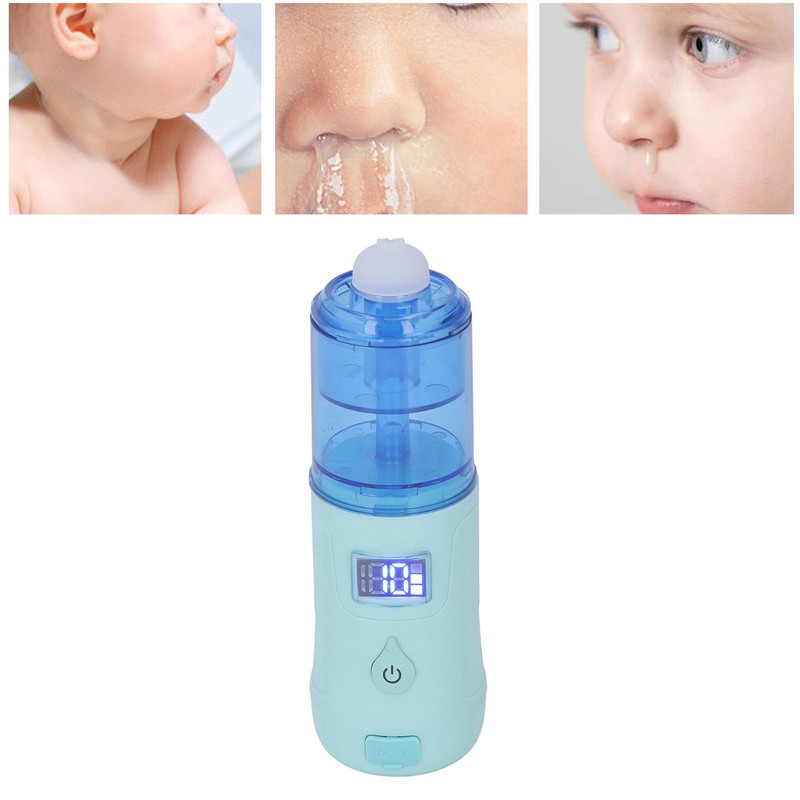 2 In 1 Electric Nasal Aspirator Self Cleaning Nose Sucker