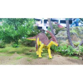 Zappi Co Childrens Parasaurolophus Dinosaur Figure Toy (19cm Length) Realistic Detailed Dino Collection for Kids - Action Figures for Playtime Fun & Learning
