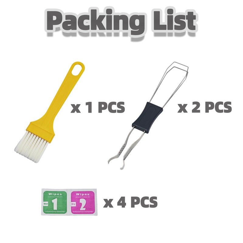 Atdcoek Keycap Puller Switch Pluller with Keyboard Cleaning Brush for
