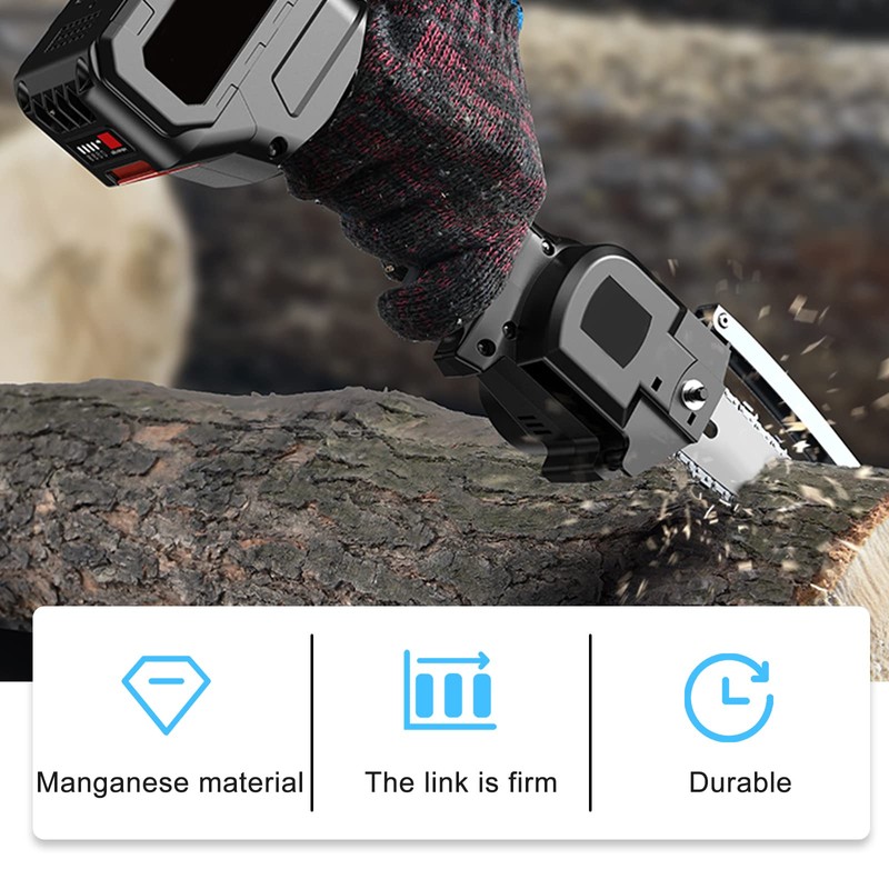 Chainsaw Chain, Pack of 4: Saw Chains, 4 Inch Mini