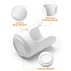 ABRUTY Bathroom Cup Dispenser, 3oz-4oz Ceramic Paper Cup Holder, Small
