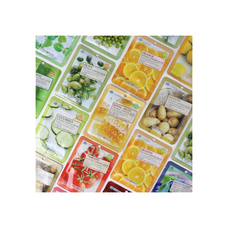 Food Aholic (100 Sheets) Food A Holic 3D Natural Essence