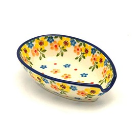 Polish Pottery Spoon Rest - Buttercup