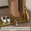 Clothing Rack Gold, Industrial Clothes Rack for hanging Clothes with