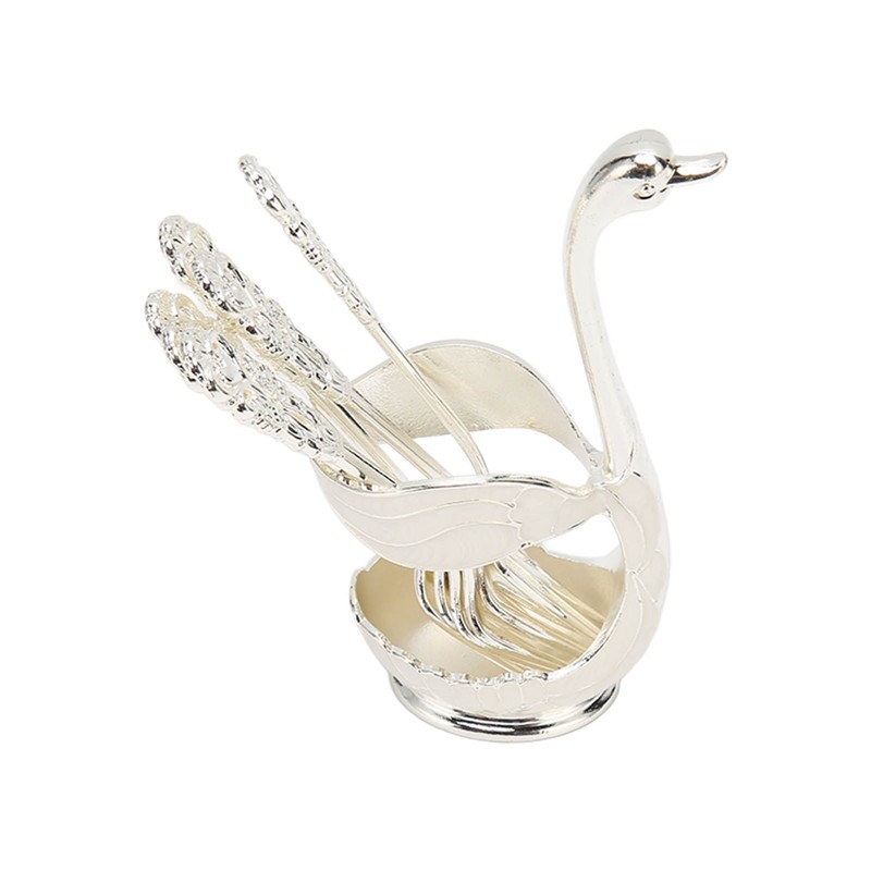 Swan Base Holder Coffee Dinnerware Set Light Luxury Innovative Swan