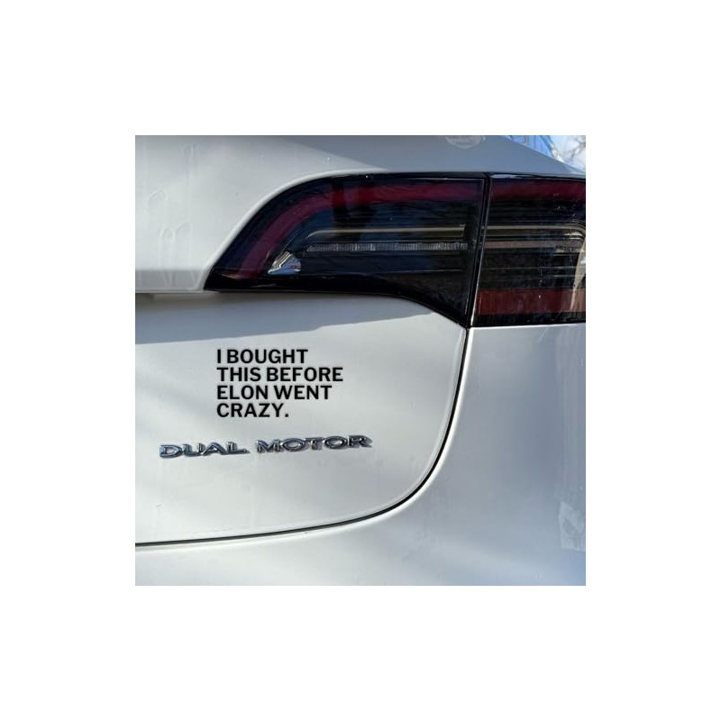 I BOUGHT THIS BEFORE ELON WENT CRAZY - Der Ableger