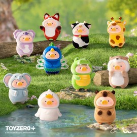Lulu The Piggy Blind Box Figures - Animal Party Series Blind Boxes Mystery Box Cute Animal Figurines Collectible Toys Home Desk Decorations Holiday Birthday Gifts, Single Box