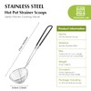 Geiserailie Hot Pot Strainer Scoops, Stainless Steel Hot Pot Strainer