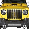 Wrangler Grill Insert Mesh Grille Cover Guards Clip-in for Jeep