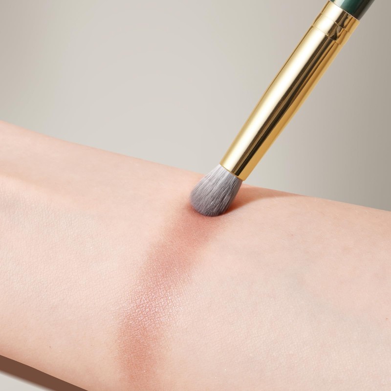 ROWNYEON DQ310 Eyeshadow Brush, Blending Brush, Green Princess Series, Makeup