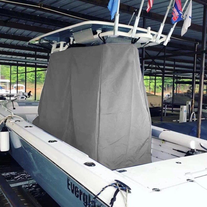 STHang-D Universal T-Top Center Console Cover for Boat, Protecting Boat