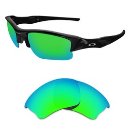Oak&ban Polarized Replacement Lenses for Oakley Half jacket XLJ Sunglass-Multi Options (Green)