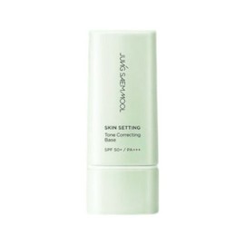 Jeong Saem Mool Skin Setting Tone Correcting Base 40ml Redness Soothing Tone Up, 1 Piece / 정샘물 스킨 세팅 톤 코렉팅 베이스 40ml 홍조진정톤업, 1개