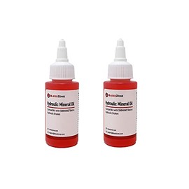 RSN Sports 2X 60ml Mineral Oil Fluid for Shimano Tektro Hydraulic Bike Brakes