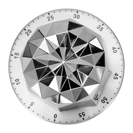 Mechanical Magnetic Timer for Cooking Backing Stainless Steel Body Countdown Reminder