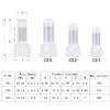Teansic 500 Pcs Closed End Crimp Connectors 16-14 AWG Gauge