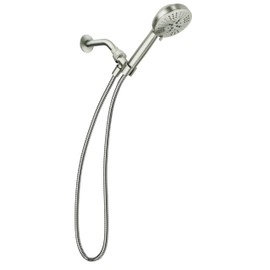 Moen Hydro Energetix Spot Resist Brushed Nickel Detachable Handheld Shower Head, 200H0SRN