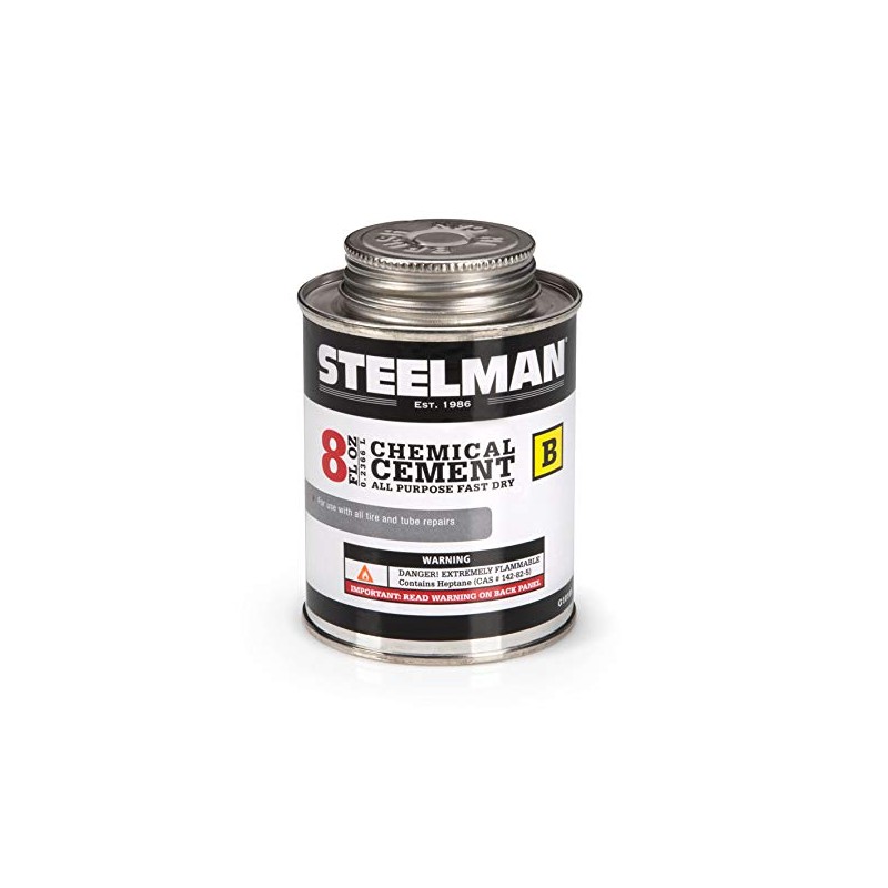 Steelman Chemical Vulcanizing Cement for Rubber Tire and Tube Repairs
