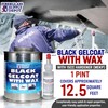 Fiberglass Supply Depot Black Gelcoat with Wax Pint with 15cc