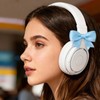 Dexprosy 2 Pack Silicone Bow Headphone Accessory - 3D Stylish