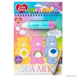 Care Bears Aqua Art, Paint With Water Books for Kids, Reusable Water-Reveal Activity, Mess Free Coloring for Toddlers, Fun Toddler Toys, Road Trip Activities For Kids, Airplane Toys For Toddlers 1-3