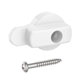 Replacement Andersen Screen Door Latch Compatible with Andersen Screen Door Lock, Fits for Anderson Sliding Door Latch, Andersen French Wood Hinged Screen Doors, Patio Door - White