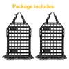 2Pcs Rigid Molle Panel for Vehicles, Storage Back Seat Truck