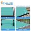 TANG Sunshades Depot 6x15' Ft Turquoise Sunscreen Shade Fabric Roll